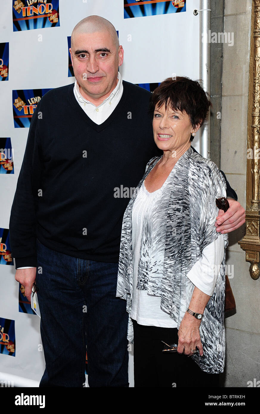 Prête-moi un ténor Soirée d'ouverture à Broadway Banque D'Images