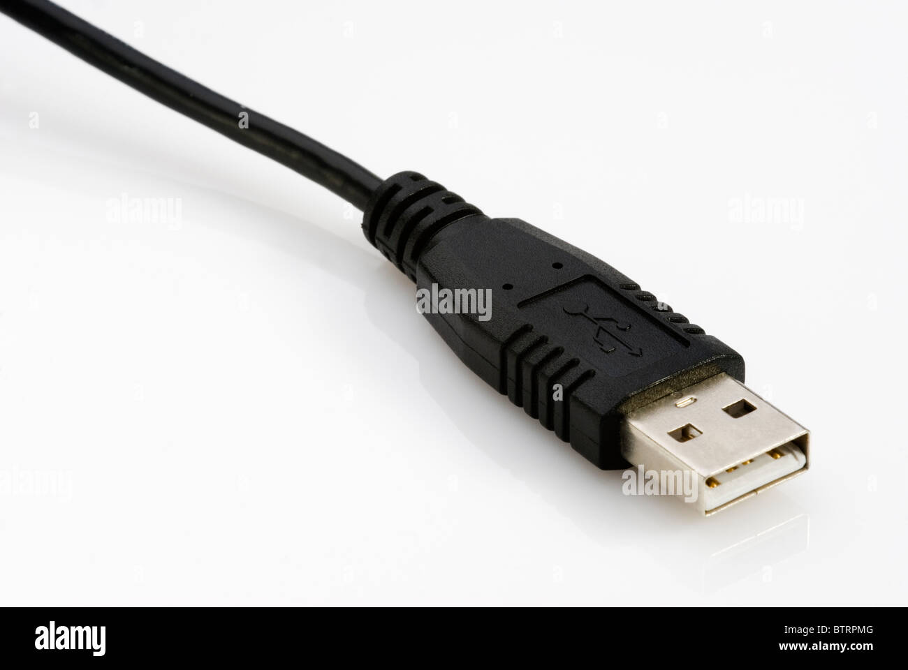 Câble USB de l'ordinateur, Banque D'Images