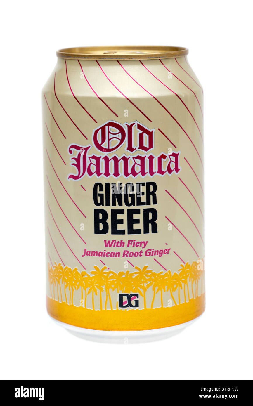Pouvez du vieux Jamaïque la bière au gingembre Banque D'Images