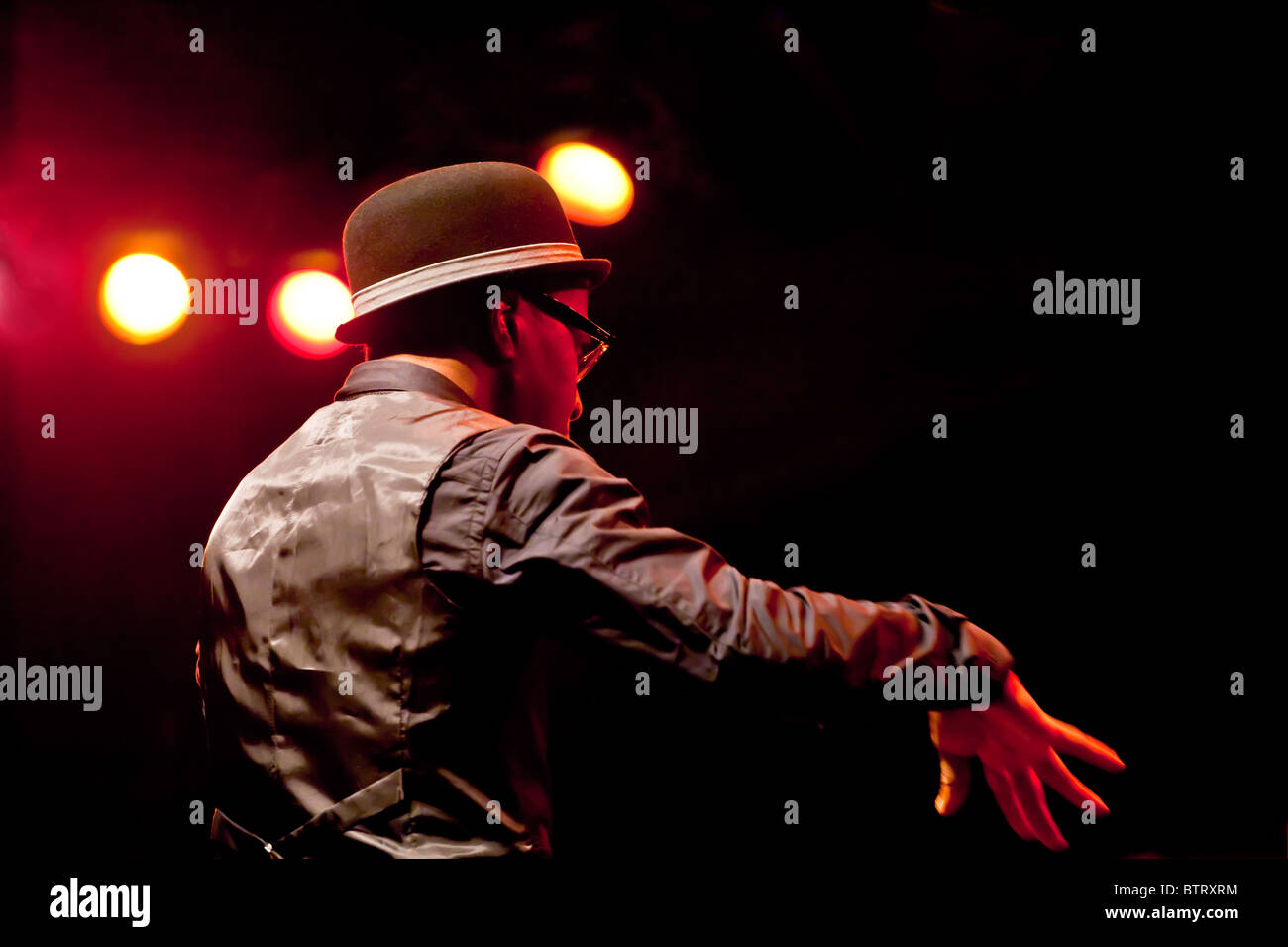 ROY HARGROVE ROY HARGROVE conduit la BIG BAND - 2010 Festival de jazz de Monterey, CALIFORINA Banque D'Images