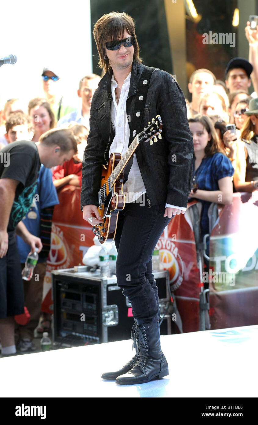 NBC Today Show Concert avec Bézu Banque D'Images