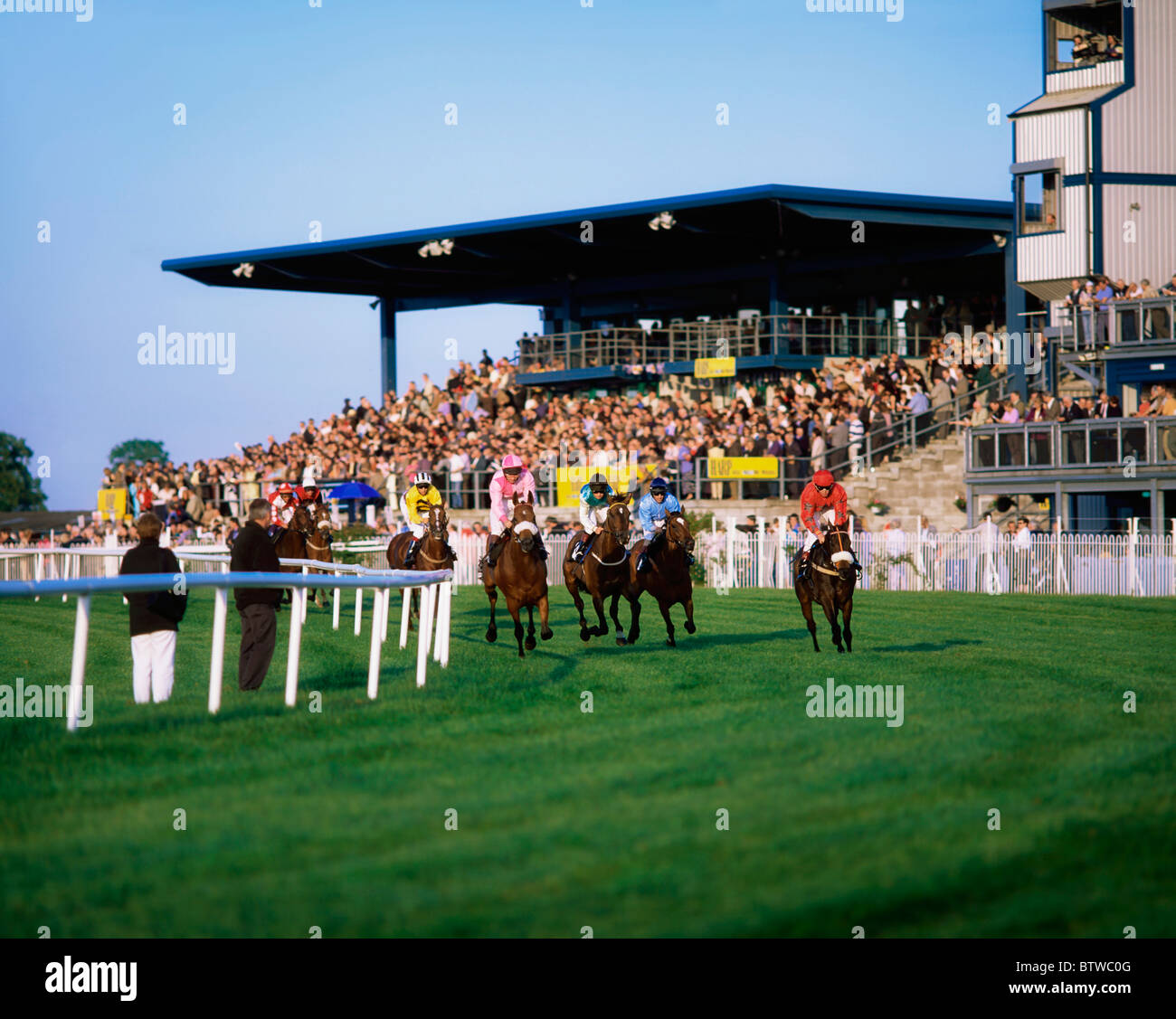 Hippodrome Royal vers le bas, le Labyrinthe, Co Down, Irlande Banque D'Images