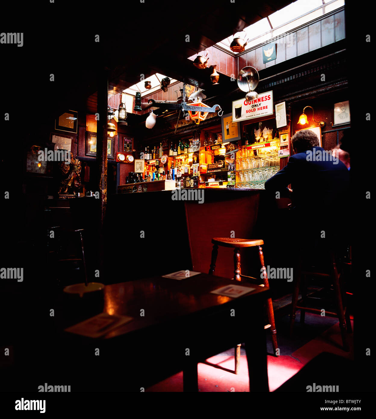 La tête d'airain, Dublin, Dublin, Irlande, le plus vieux pub d'Irlande Banque D'Images