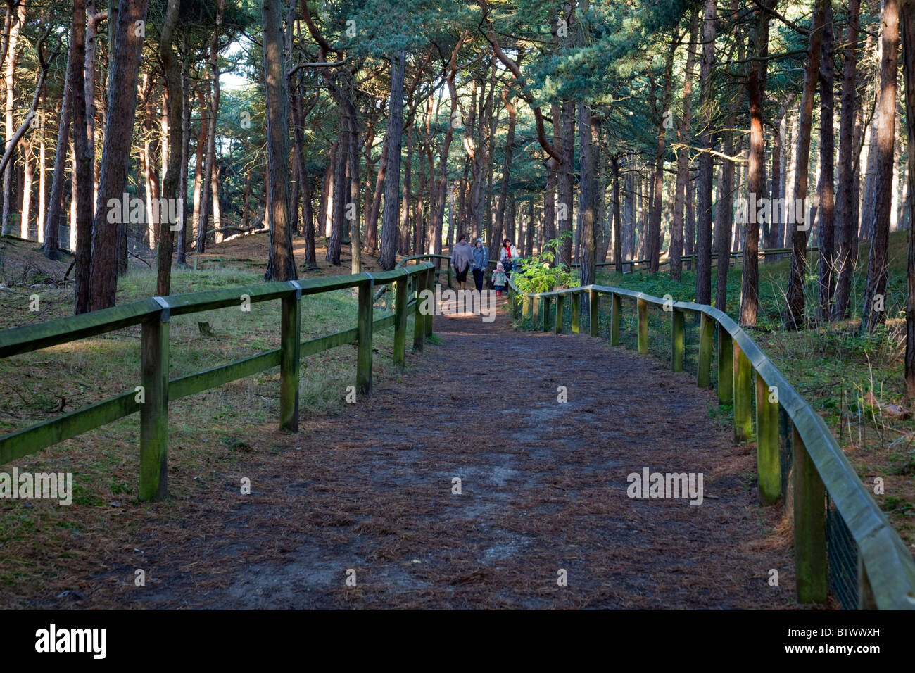 Formby Point ; fabricants ; Lancashire Banque D'Images