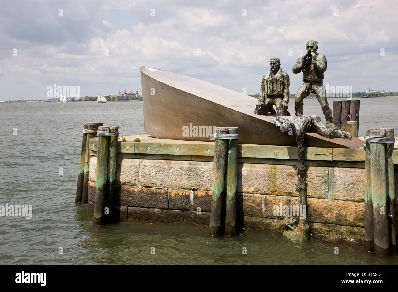 Les marins de la marine marchande américaine' Memorial dans Battery Park Banque D'Images