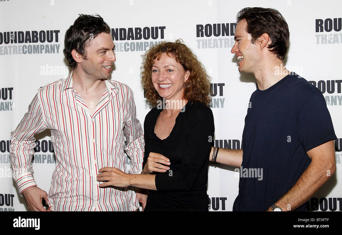 L'UNDERSTUDY Broadway Cast Photo Op Banque D'Images