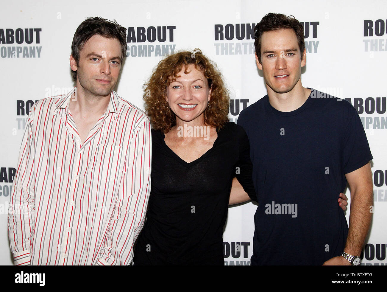 L'UNDERSTUDY Broadway Cast Photo Op Banque D'Images