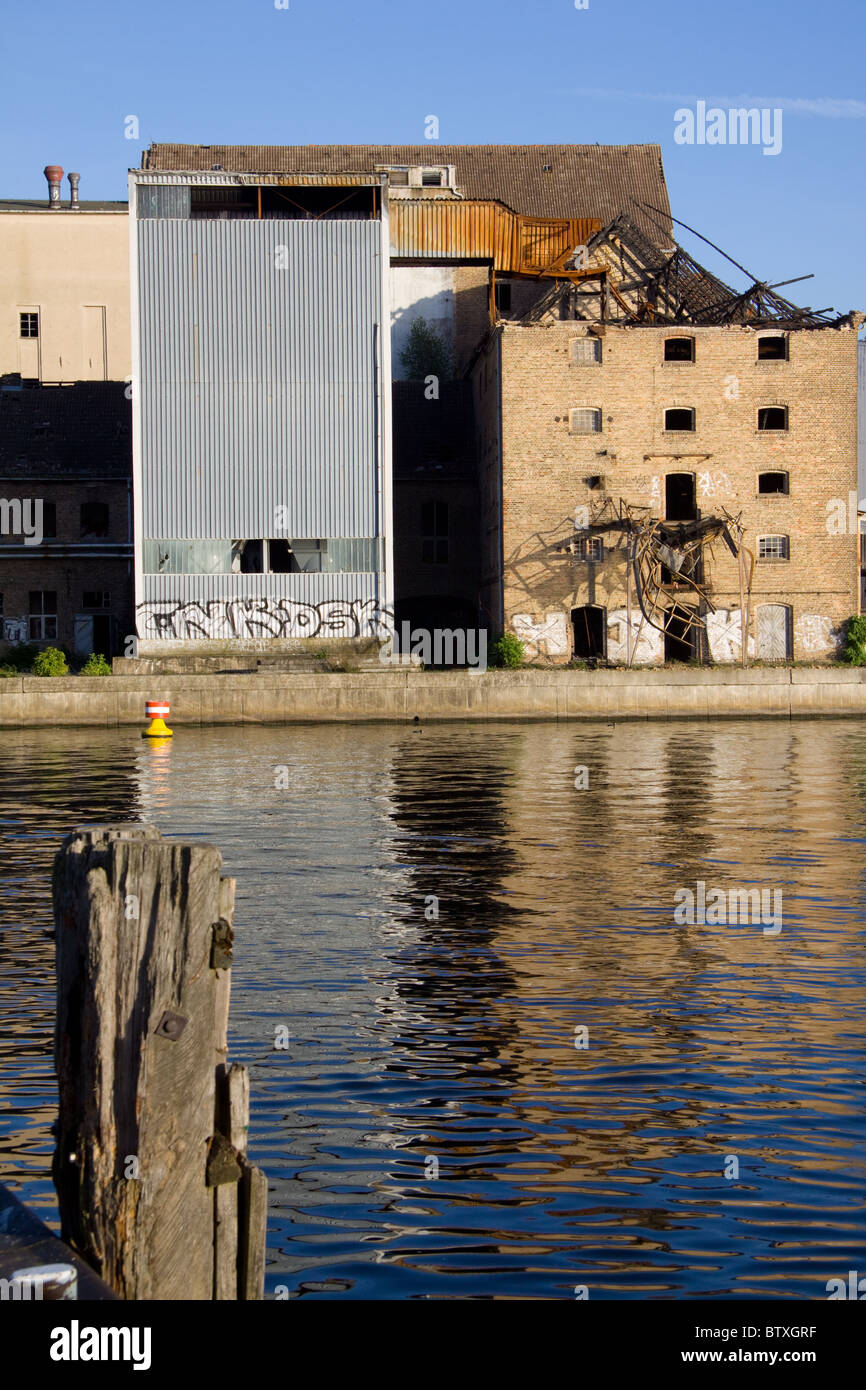 Les friches industrielles Banque D'Images