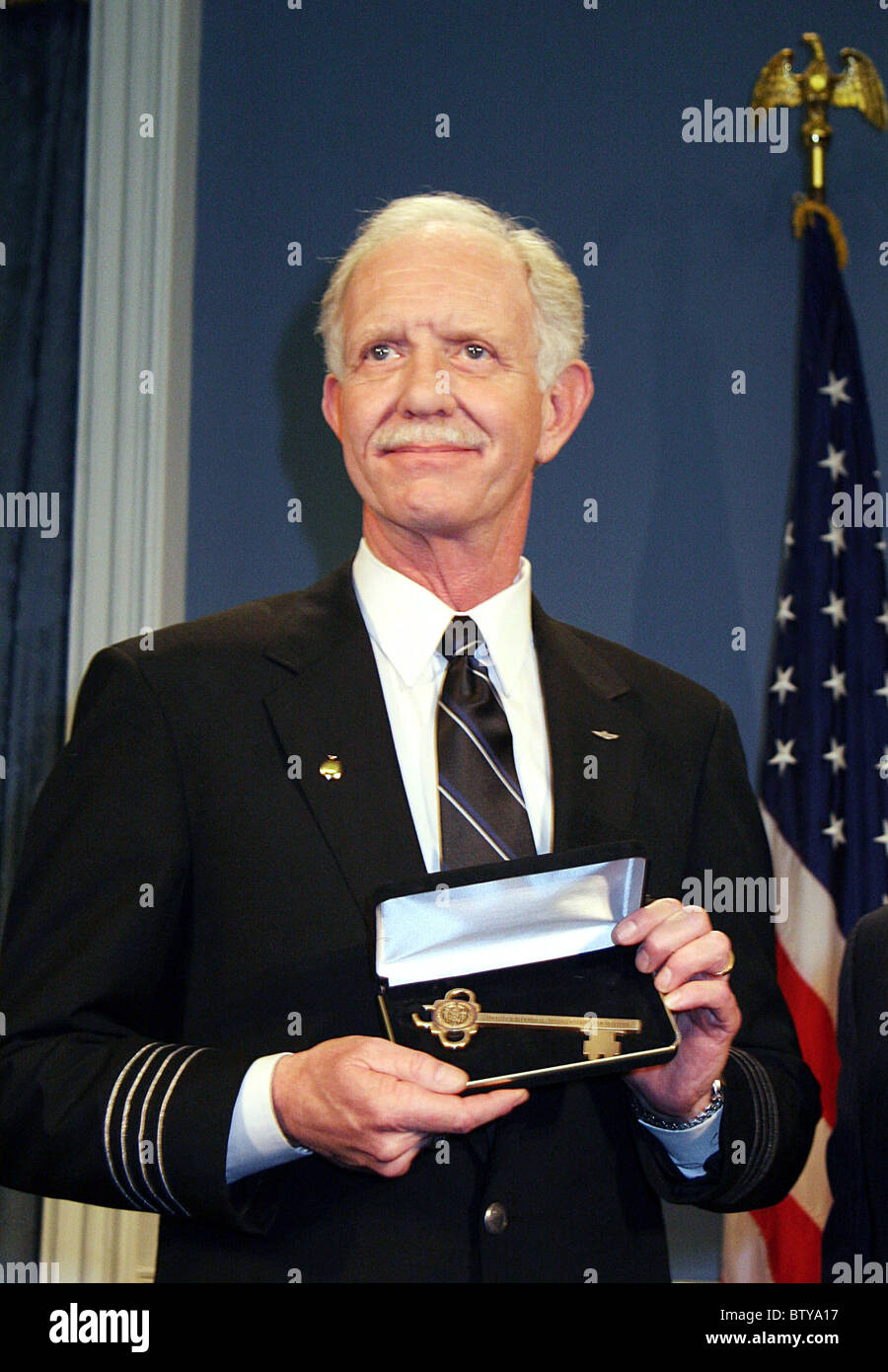Captain chesley sully sullenberger Banque de