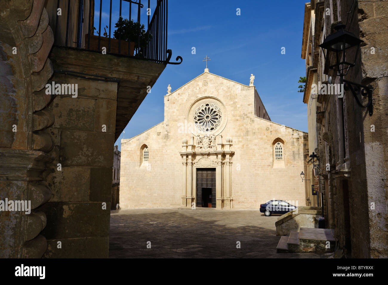 La Cathédrale d'Otranto, Pouilles, Italie Banque D'Images