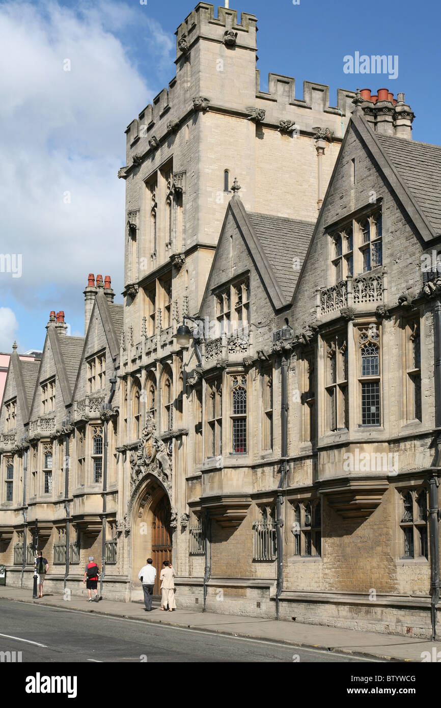 Brasenose College, Oxford University Banque D'Images