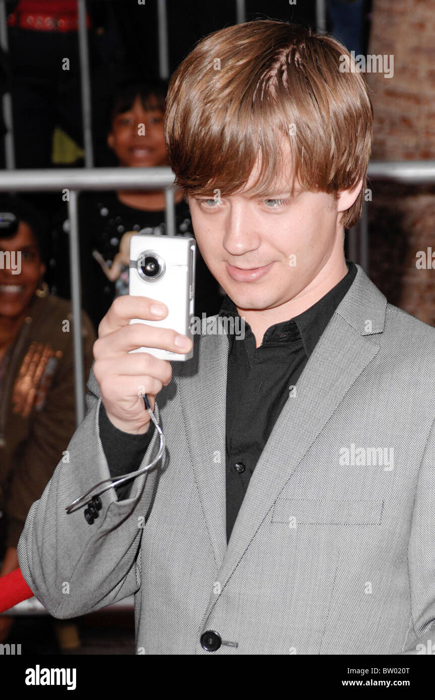 HANNAH MONTANA : la première du film Banque D'Images