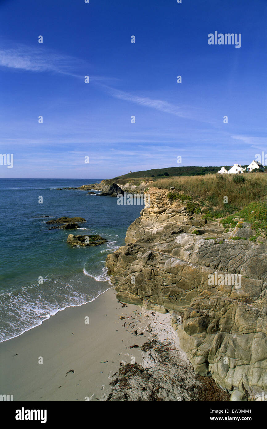 France, Bretagne (Bretagne), Finistère, Pointe du raz Banque D'Images