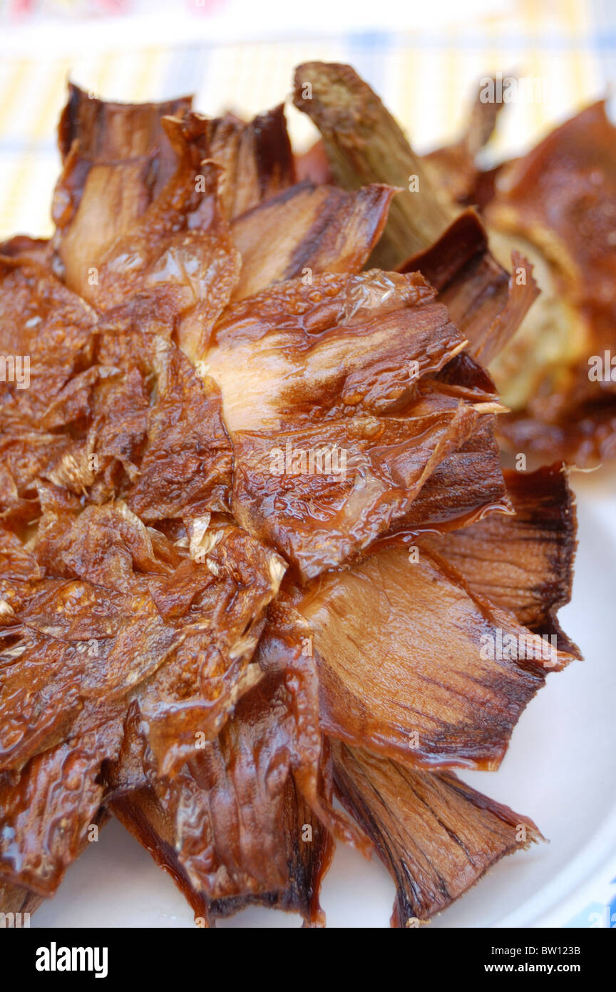 Carciofi alla giudia Banque de photographies et d’images à haute résolution Alamy