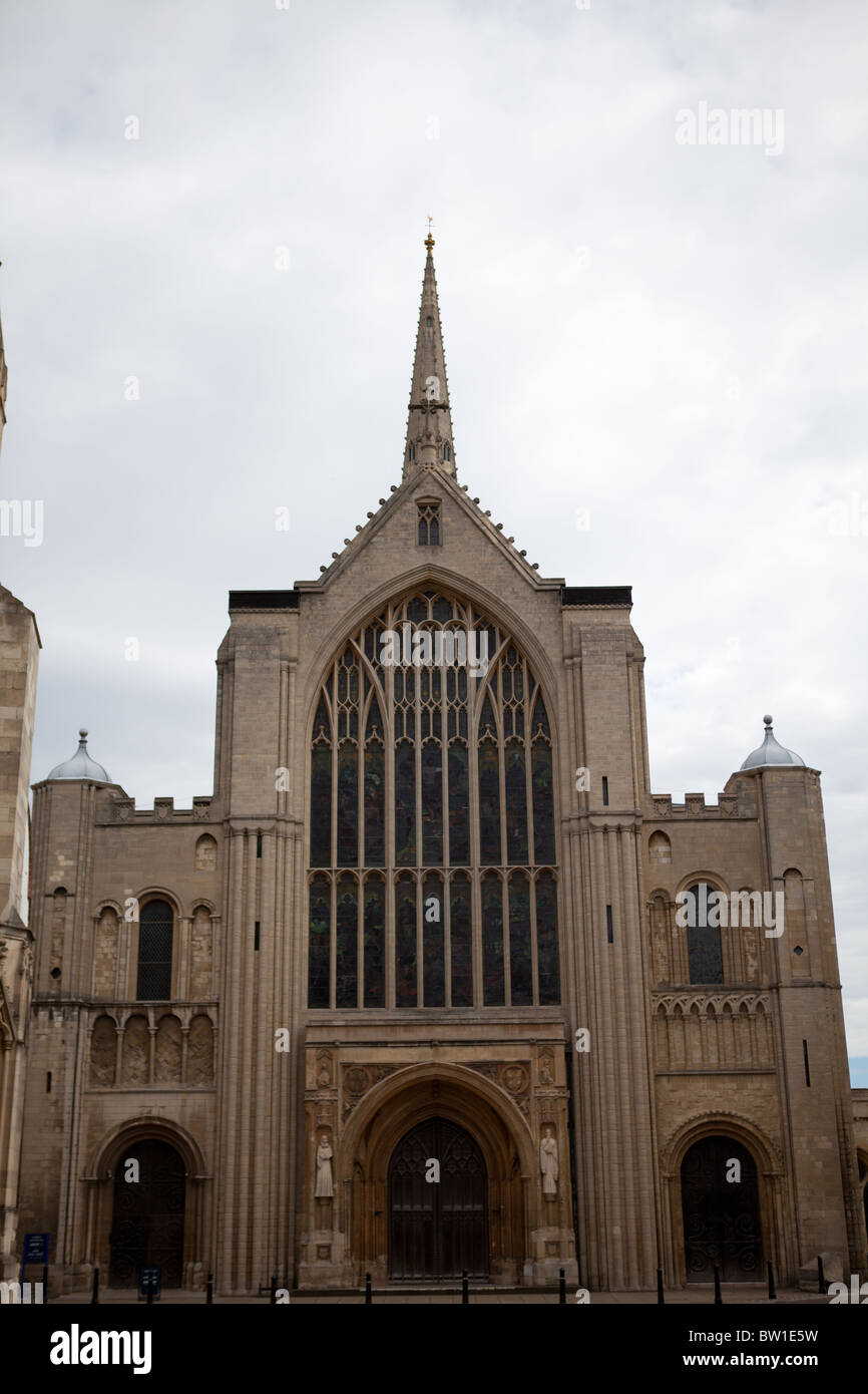 Cathédrale de Norwich Banque D'Images