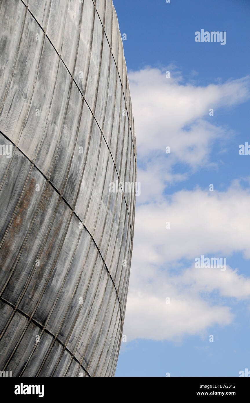 Détail architectural, Auditorium Parco della Musica, conçu par Renzo Piano Banque D'Images