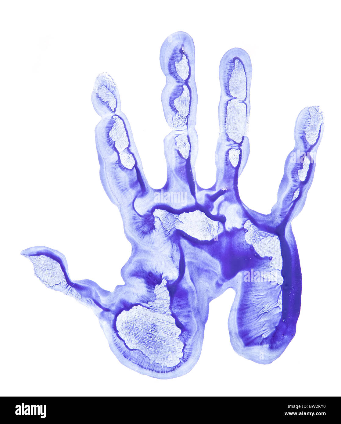 Il y a une part de l'homme timbres Banque D'Images