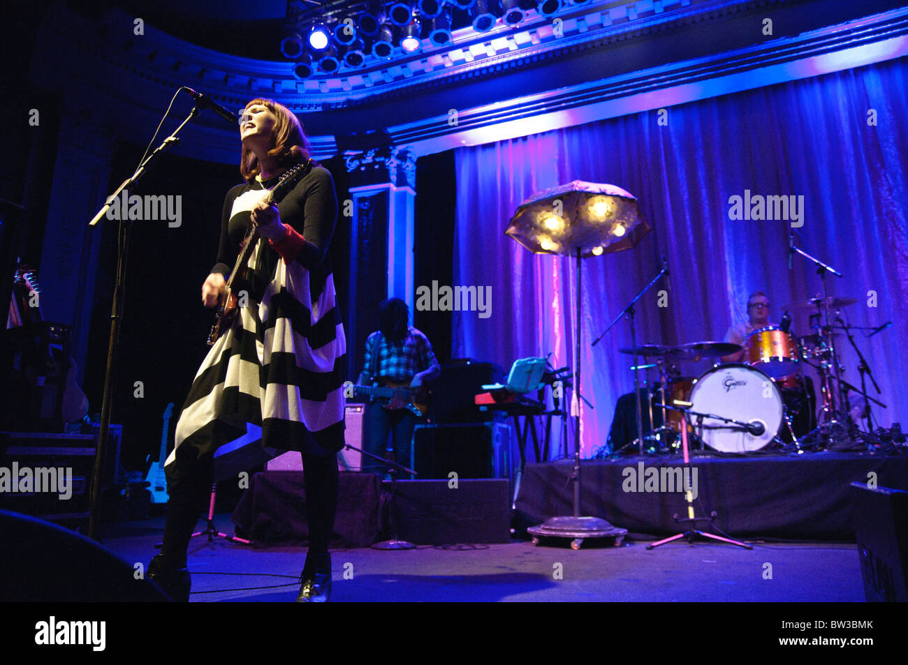 Kate Nash effectue vivre à la Newport Music Hall à Columbus, Ohio. Banque D'Images