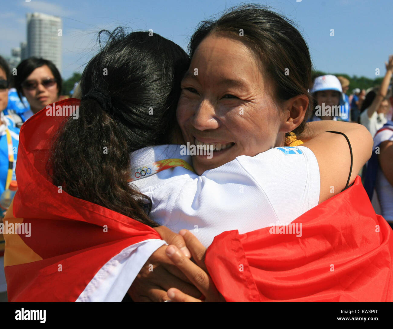20 août - L'Été de Beijing 2008 Jeux Olympiques Banque D'Images