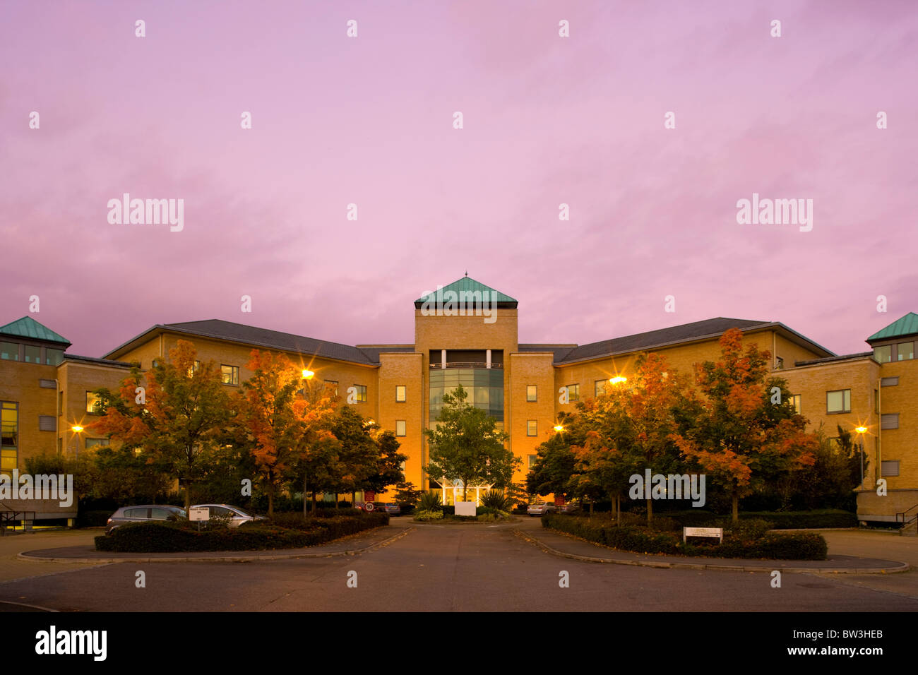 Business Park Camberley Surrey England Banque D'Images