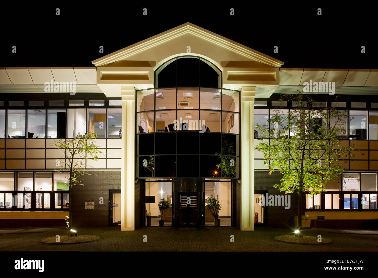 Business Park Camberley Surrey England Banque D'Images