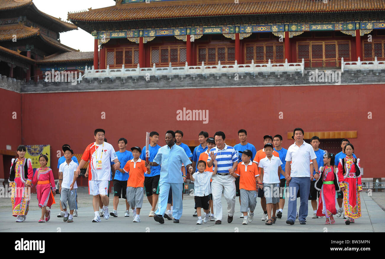 Spectateur olympique Celebrity Round Up Banque D'Images