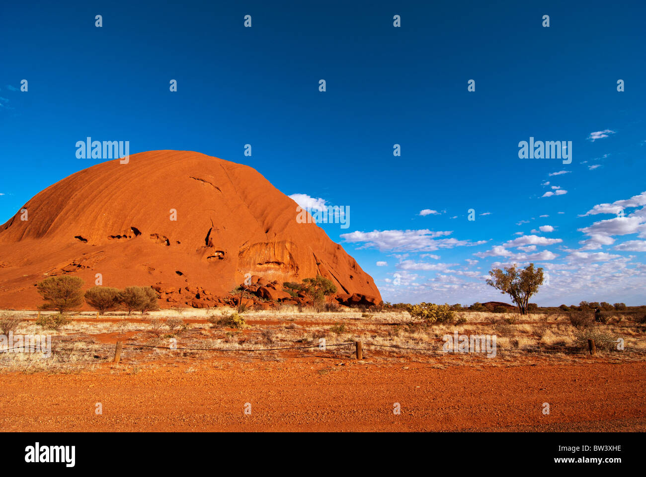 Belle journée ensoleillée dans l'outback australien Banque D'Images