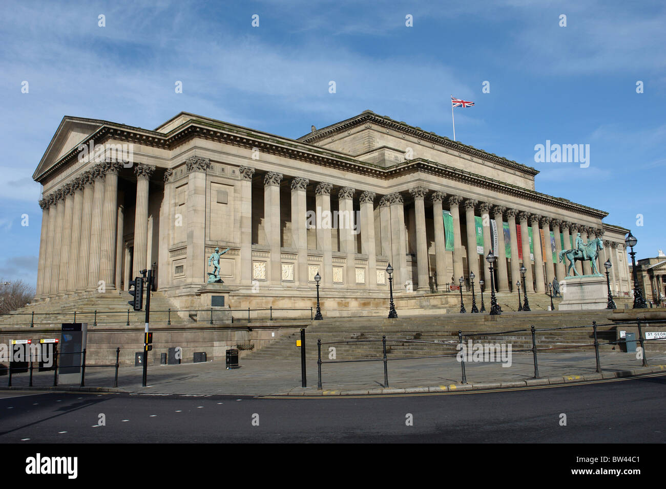 St George's Hall, St George's Plateau, Liverpool, Merseyside, England, United Kingdom Banque D'Images