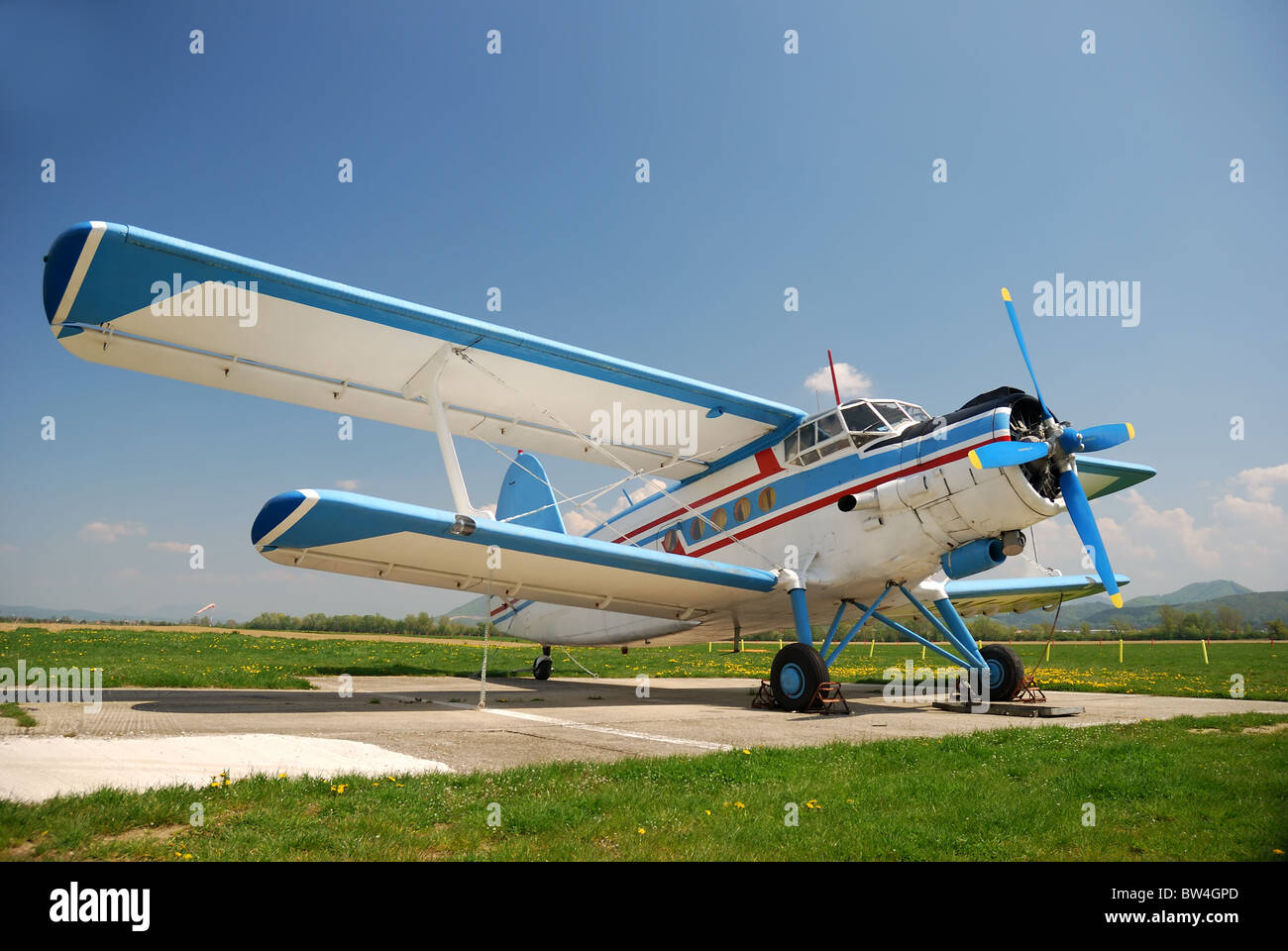 Un avion historique Banque D'Images