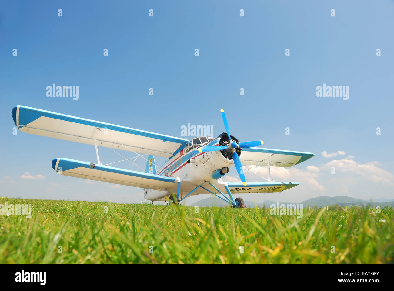 Un avion historique Banque D'Images