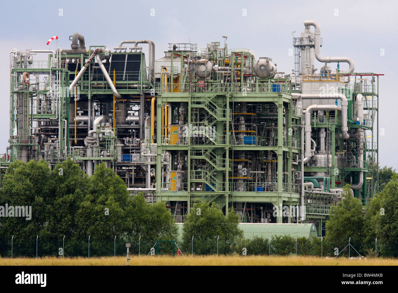 Usine de produits chimiques Banque D'Images