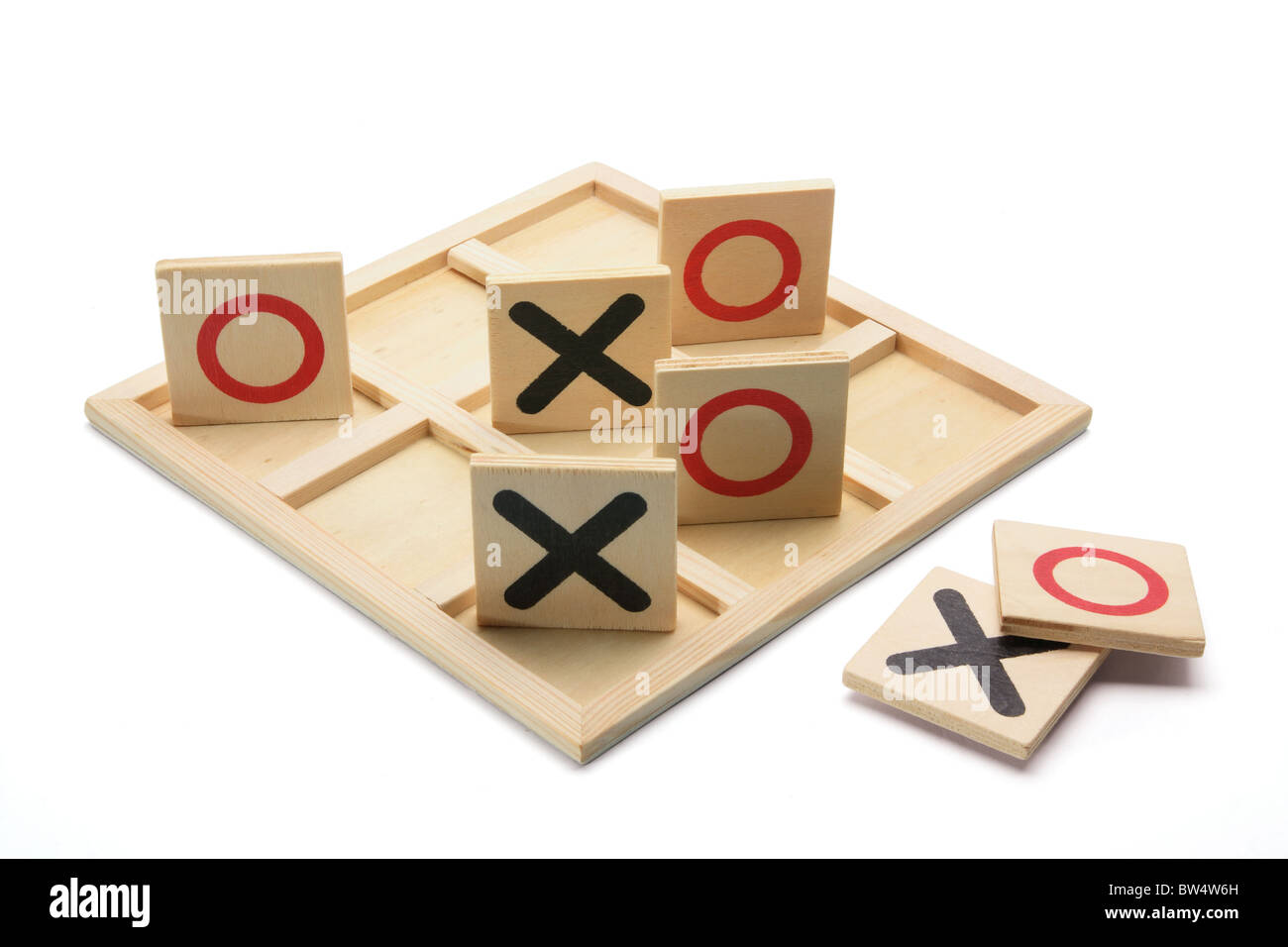 Tic-Tac-Toe Jeu Banque D'Images