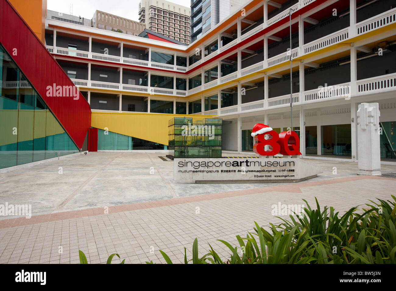 Musée d'art de Singapour, Singapour, l'Asie Banque D'Images