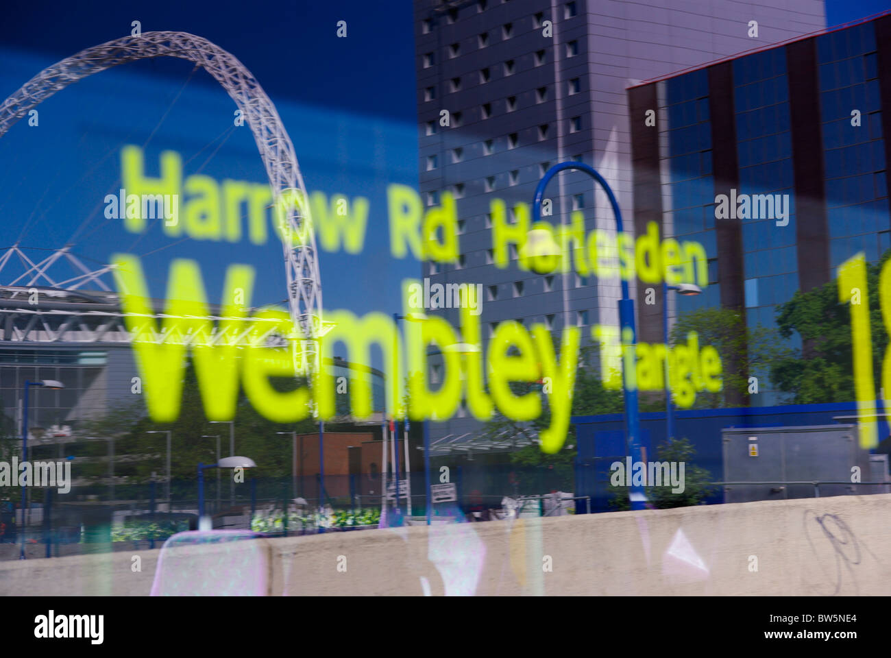 Nouveau Stade de Wembley, Londres Banque D'Images