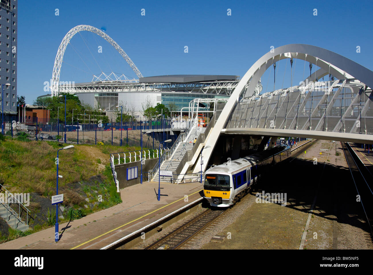 Nouveau Stade de Wembley, Londres Banque D'Images