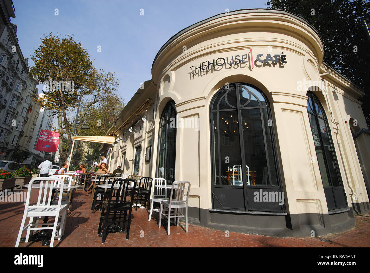 ISTANBUL, TURQUIE. La Chambre Cafe dans le quartier de Nişantaşı. 2010. Banque D'Images