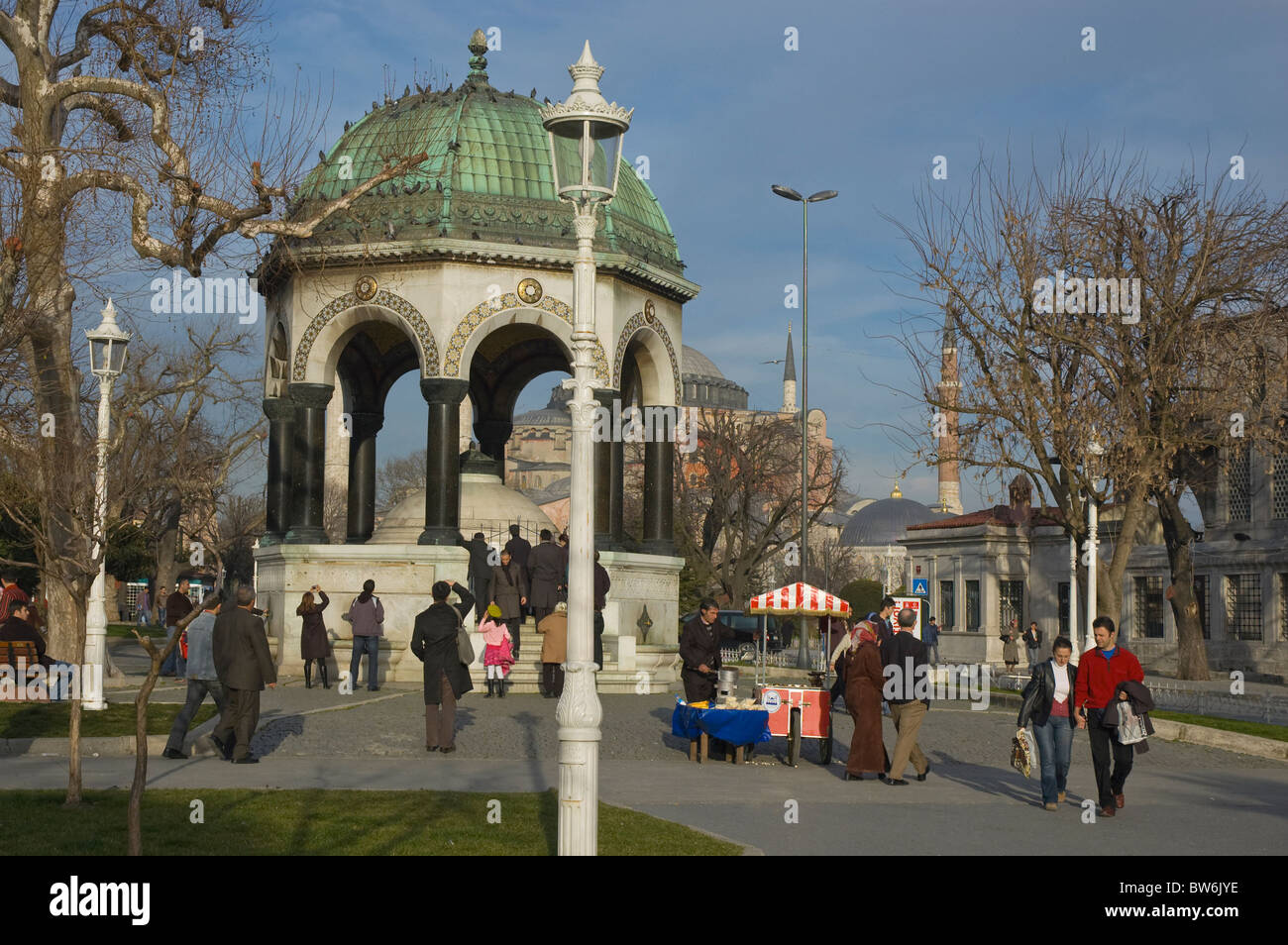 La fontaine de l'empereur Guillaume II (Alman Çesmesi) à l'Hippodrome ,Istanbul ,Turquie Banque D'Images