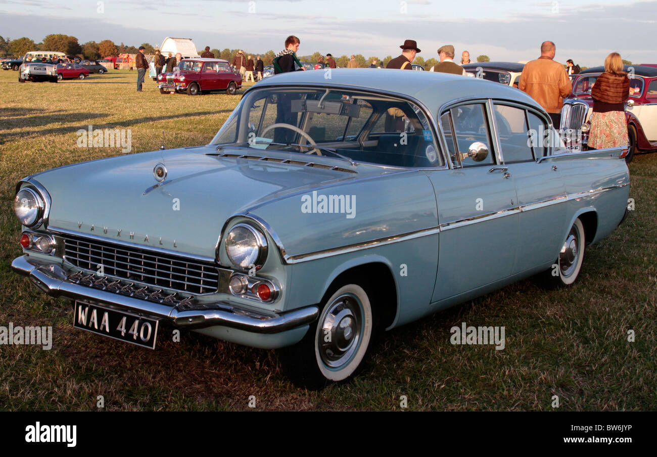 La Vauxhall Cresta PA Classique berline 4 portes motor car Banque D'Images