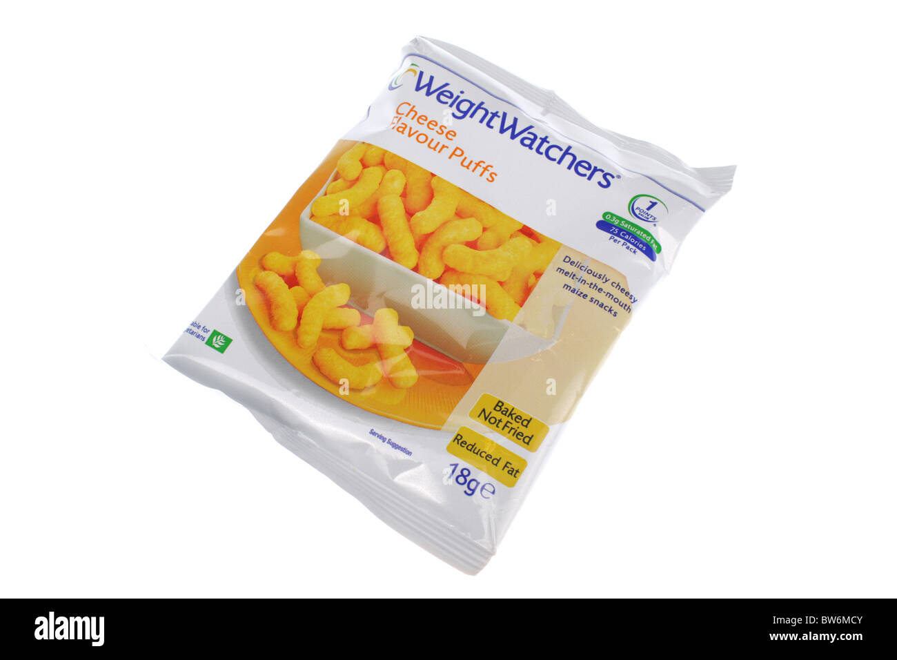 Feuilletés fromage faible en gras Banque D'Images