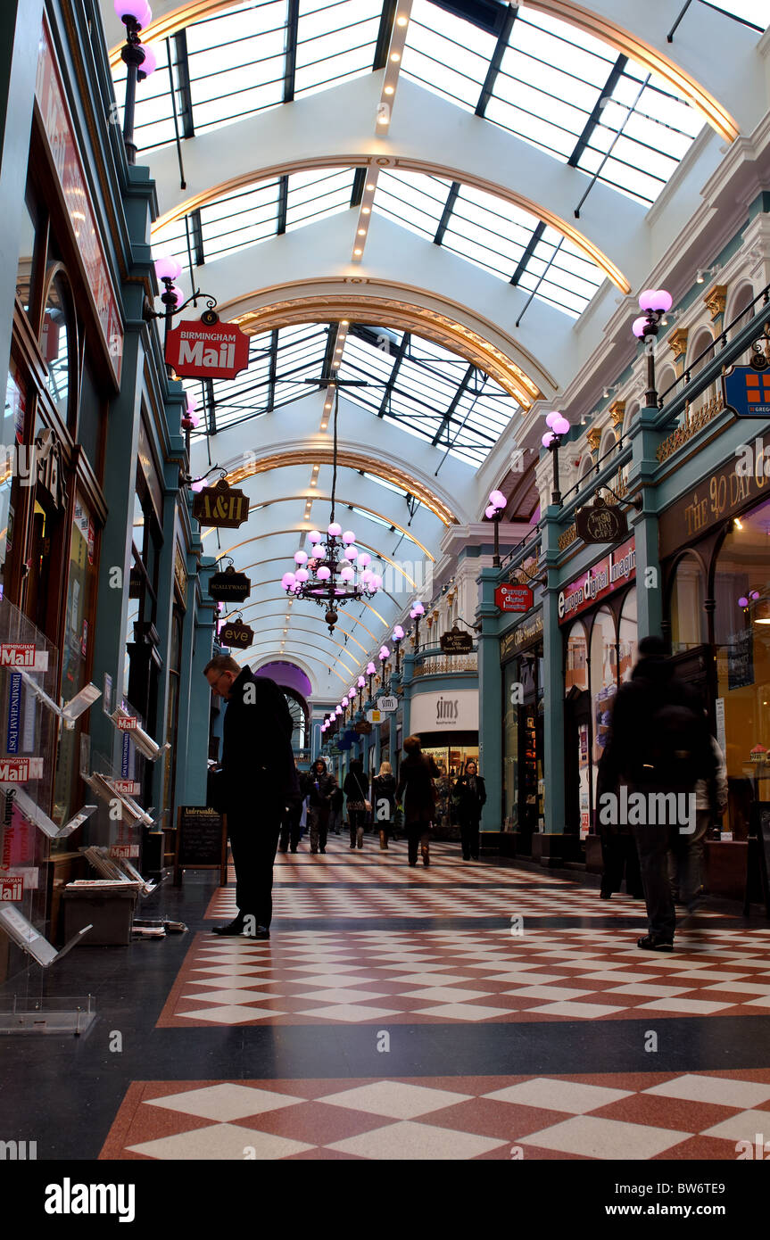 Great Western Arcade, Birmingham, UK Banque D'Images