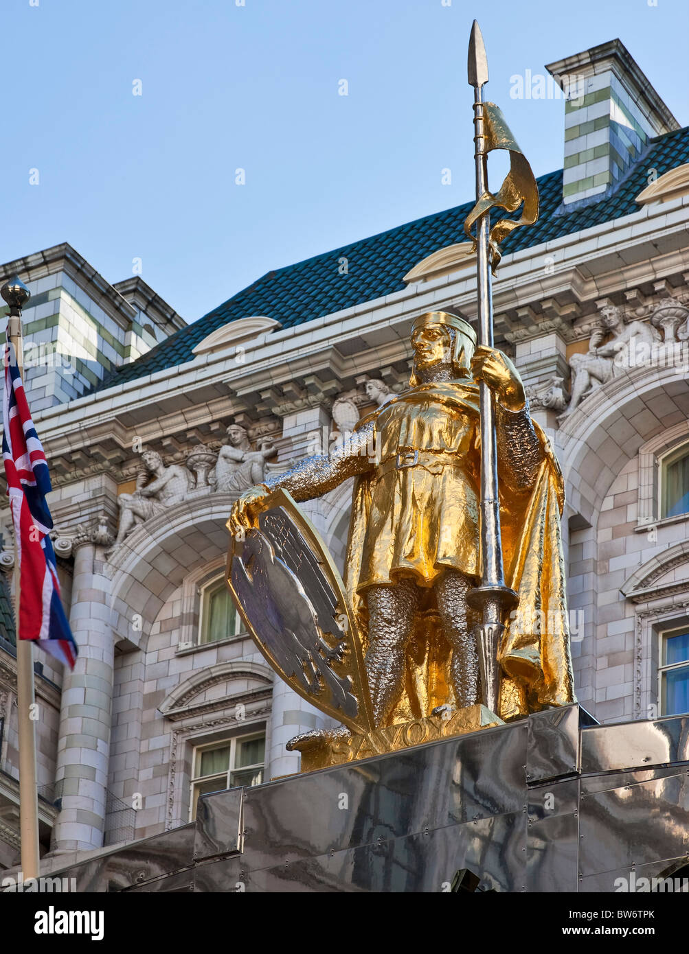 La rénovation de l'Hôtel Savoy à Londres - a rouvert ses portes en octobre 2010. Banque D'Images