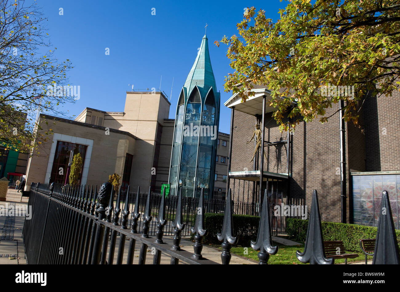Bell Tower, Basildon, Essex, Angleterre Banque D'Images