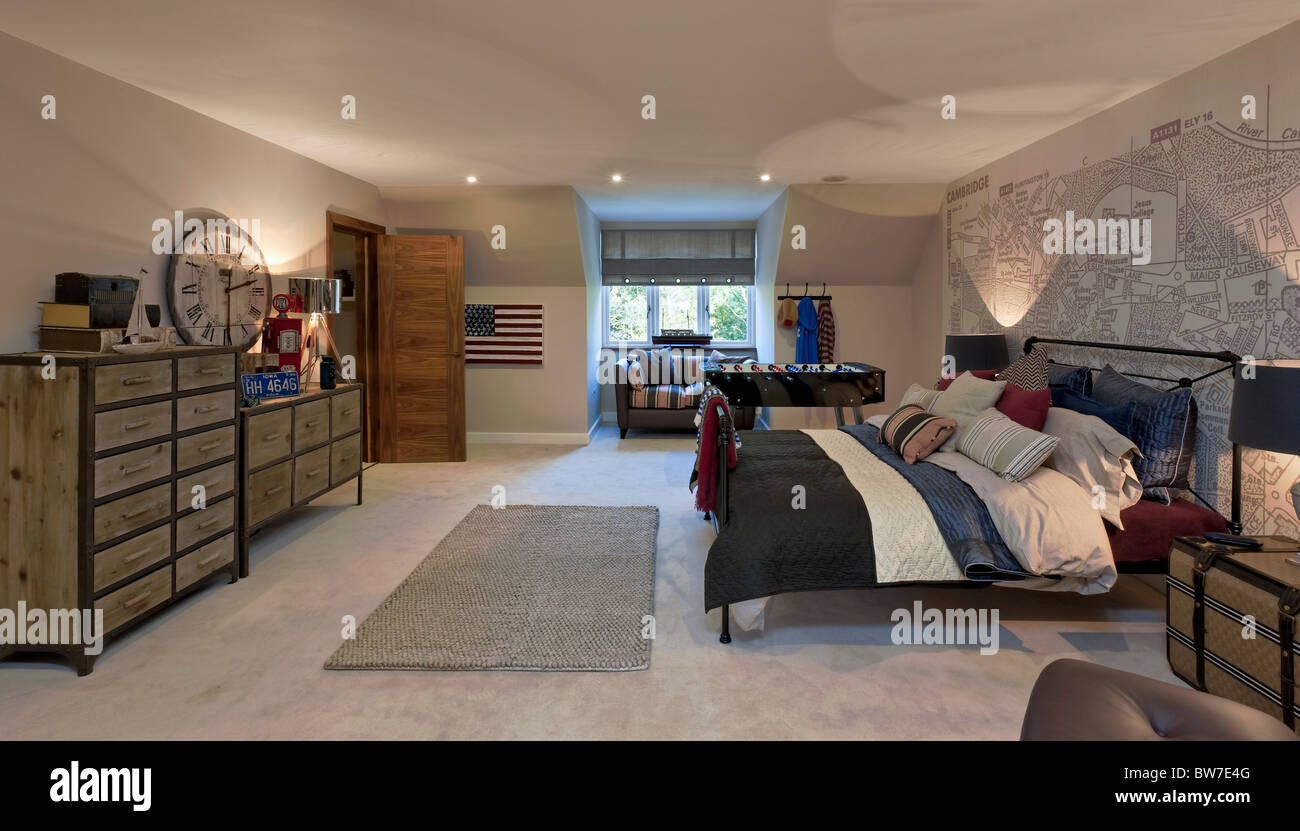 Chigwell Grange des logements de luxe dans l'Essex. Banque D'Images