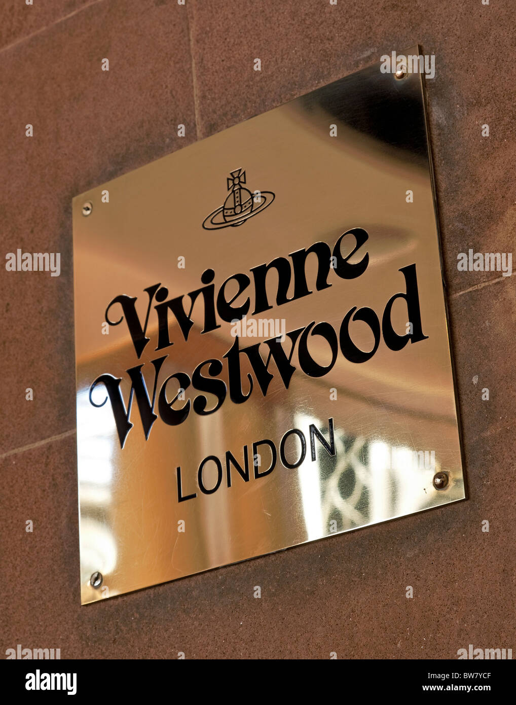 Shop L'affichage à un centre commercial Banque D'Images