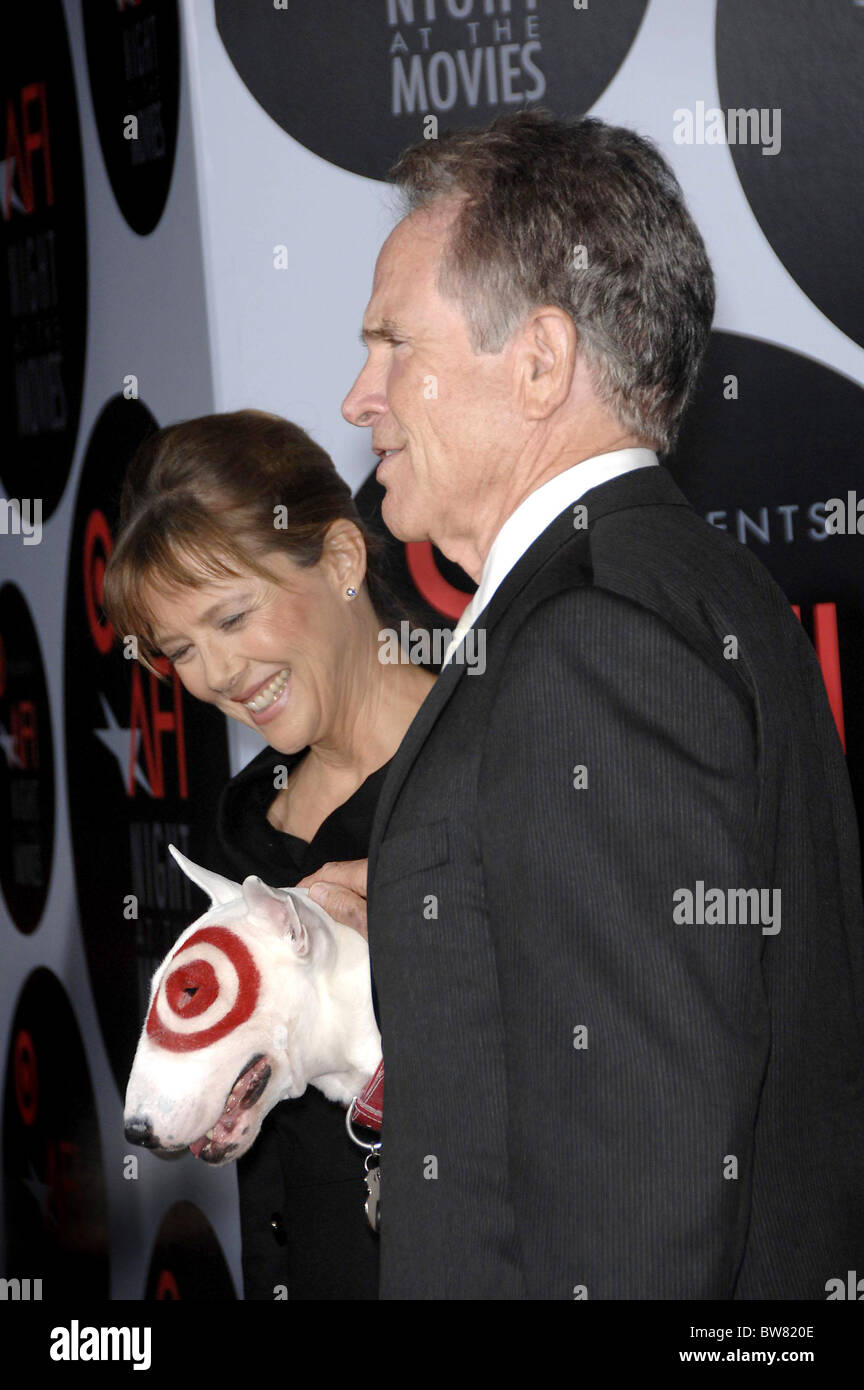 Présente cible soirée cinéma AFI Banque D'Images