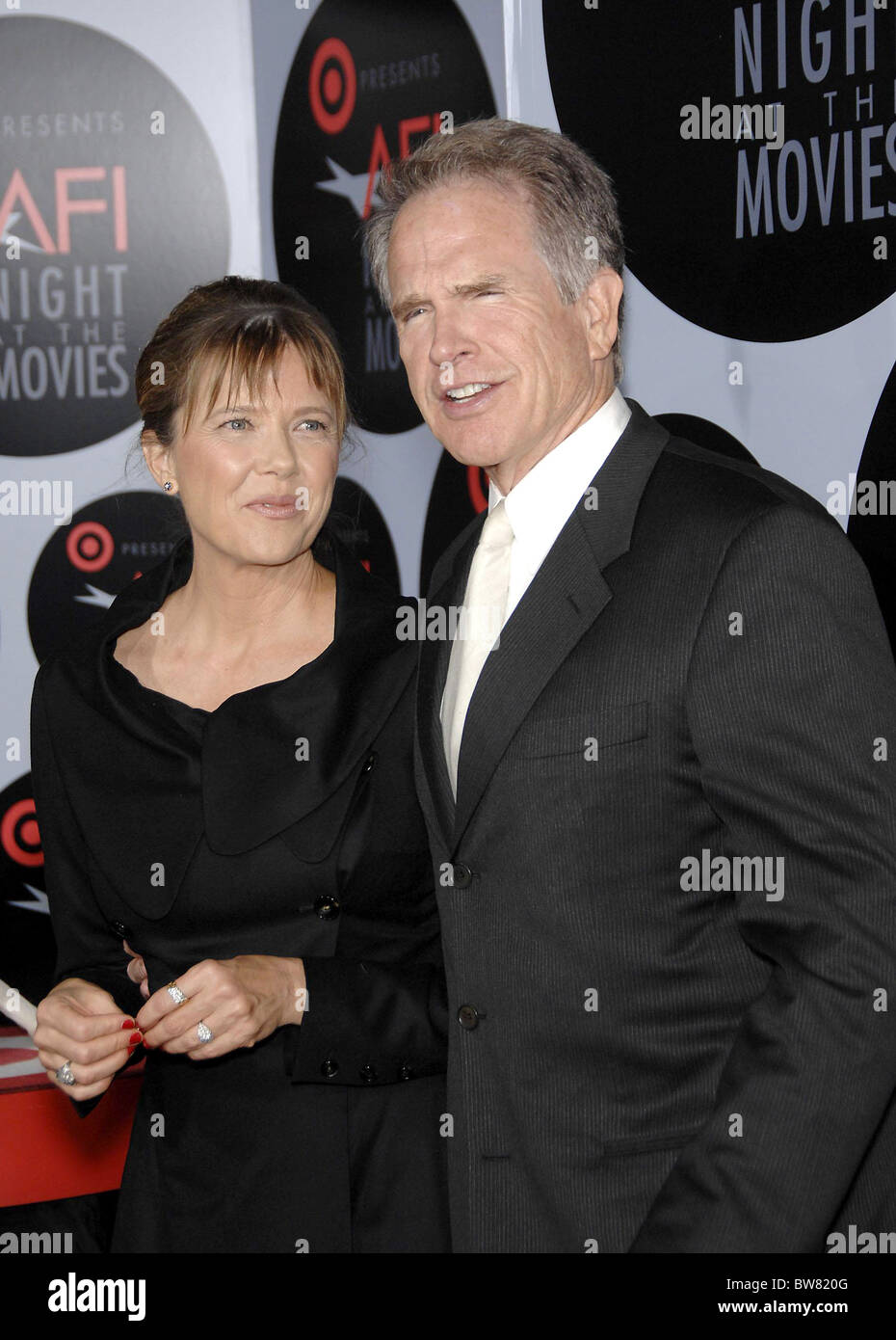 Présente cible soirée cinéma AFI Banque D'Images