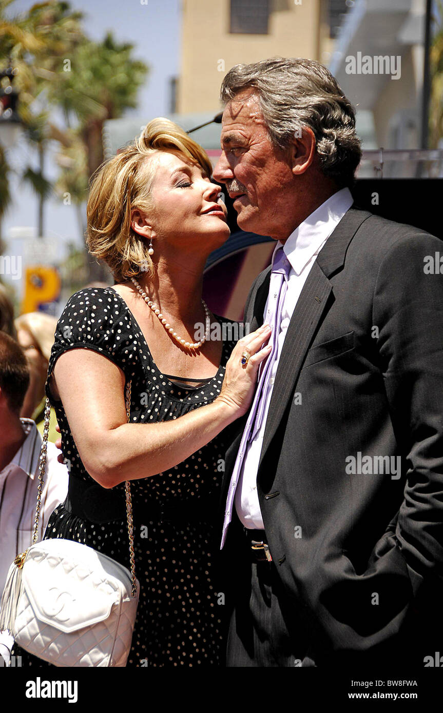 Étoile sur le Hollywood Walk of Fame pour Eric Braeden Banque D'Images