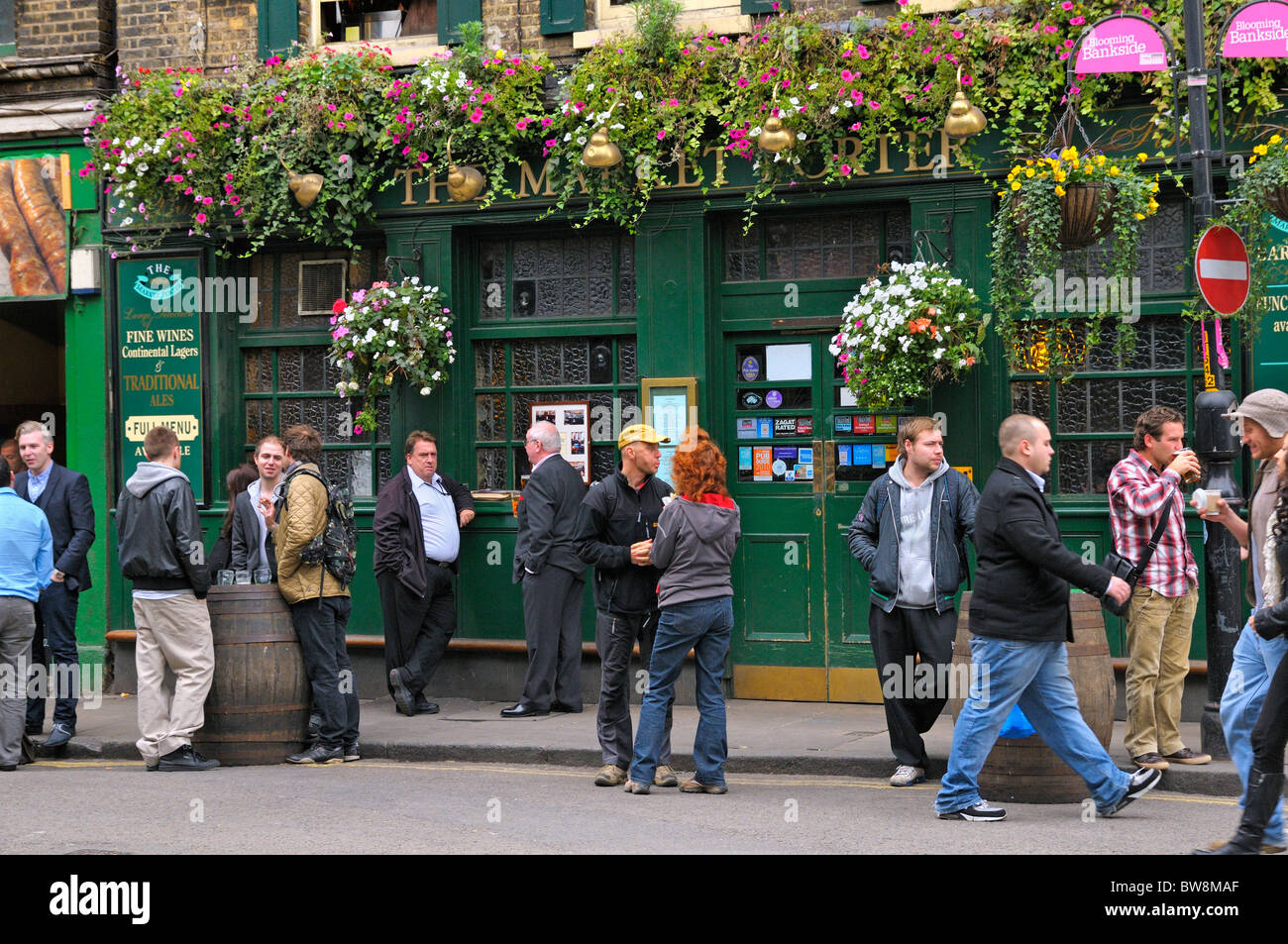 Porter le marché pub, Borough Market, London Banque D'Images