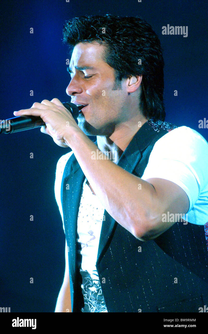 Chayanne Live in Concert Banque D'Images