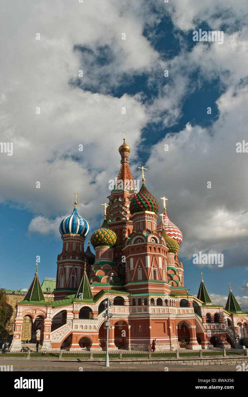 La Cathédrale de Saint Basil, Moscou, Russie Banque D'Images